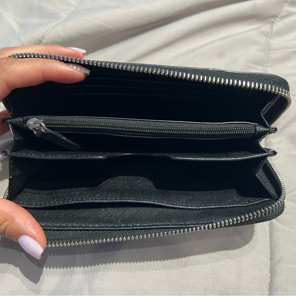 Michael Kors Black Studded Wallet - Picture 5 of 6